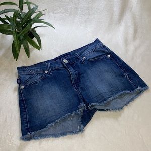 Rock & Republic Lolita Blue Jean Shorts Size 4